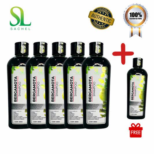 Pack Promocion % Shampoo De Bergamota 500ml. Más 1 Gratis.